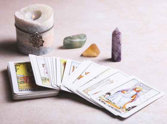 Tarot card deck